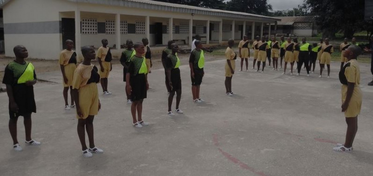 Côte d'Ivoire : 150 jeunes filles font leur rentrée au centre de service civique de Bouaké 1