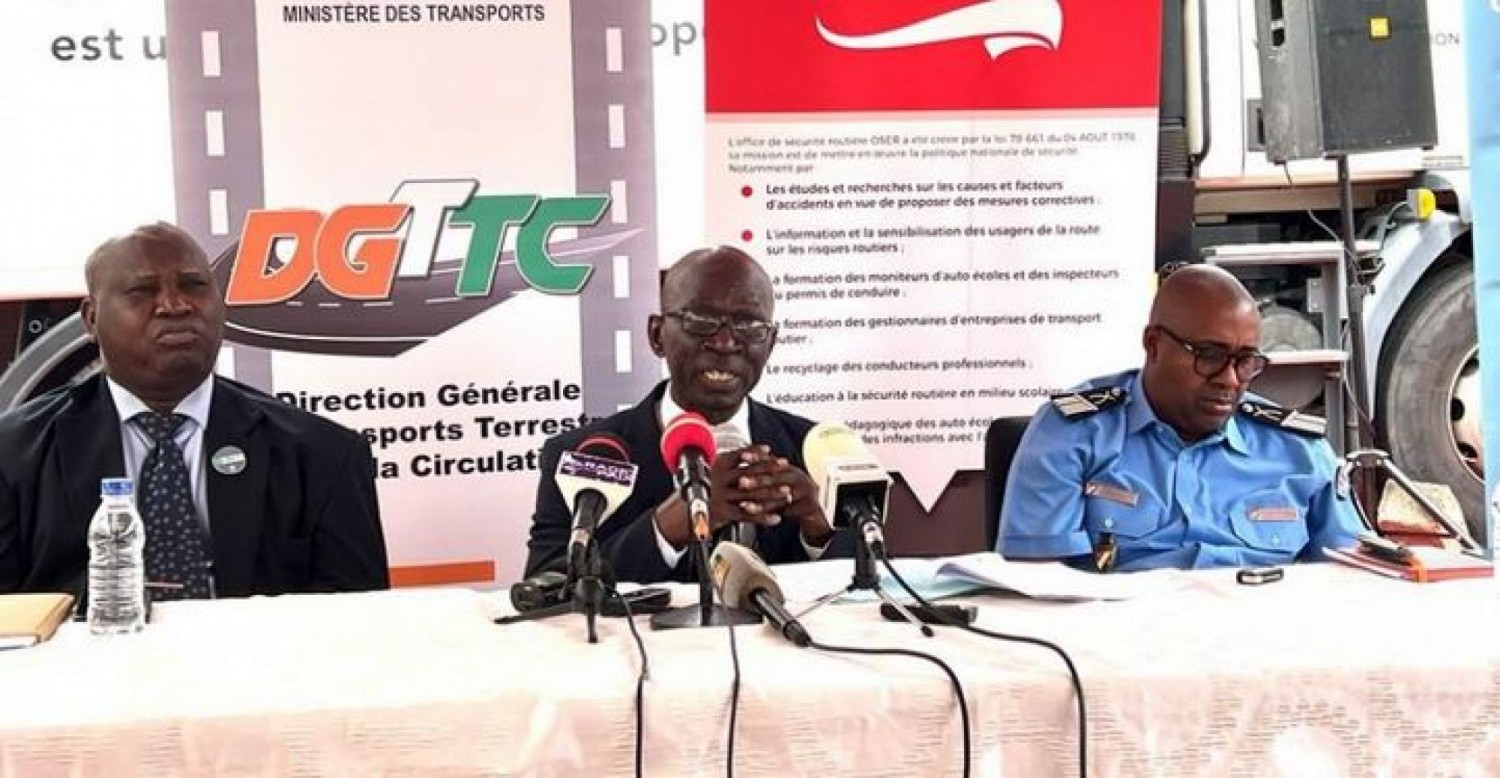 Côte d'Ivoire : La 9è édition de la semaine nationale de la Sécurité Routière lancée, voici les axes les plus accidentogènes