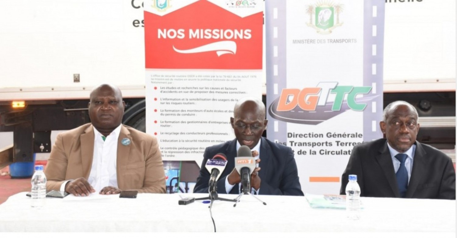 Côte d'Ivoire : Fin de la 9è édition de la semaine nationale de sécurité routière, près 77.000 usagers  sensibilisés, cap sur la 10è édition