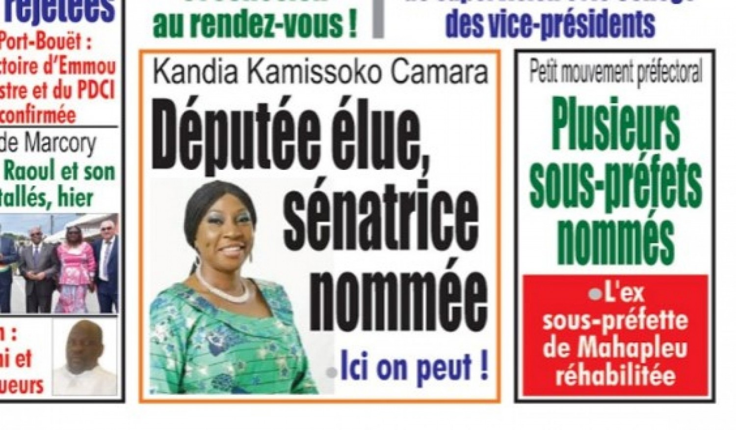 Côte d'Ivoire : Pressentie à la présidence du Sénat, Kandia ciblée, est-ce bien raisonnable ? Les explications