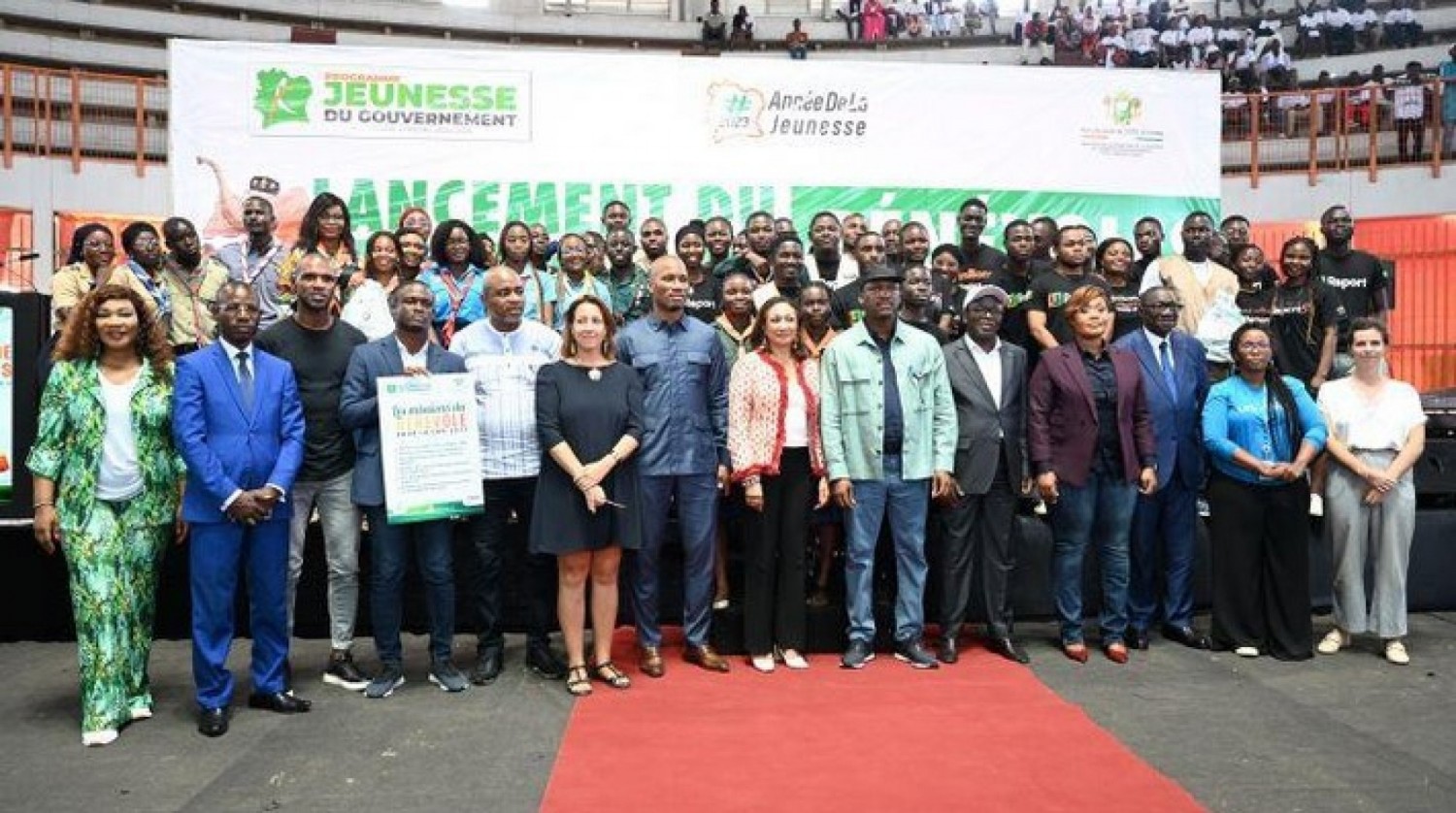 Côte d'Ivoire : Lancement du recrutement de 20 000 bénévoles, Mamadou Touré : « le Président vous engage à faire en sorte que la CAN 2023 soit la meilleure jamais organisée en Afrique »