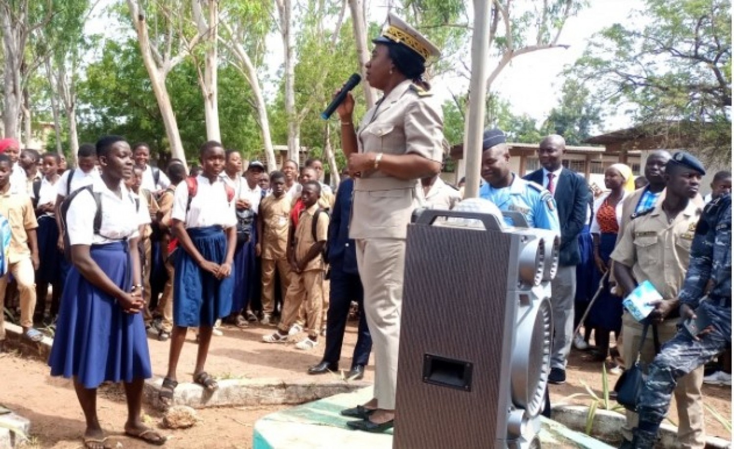 Côte d'Ivoire : Tengrela, les élèves du lycée Moderne protestent contre le déficit d'enseignants en mathématique et physique-chimie