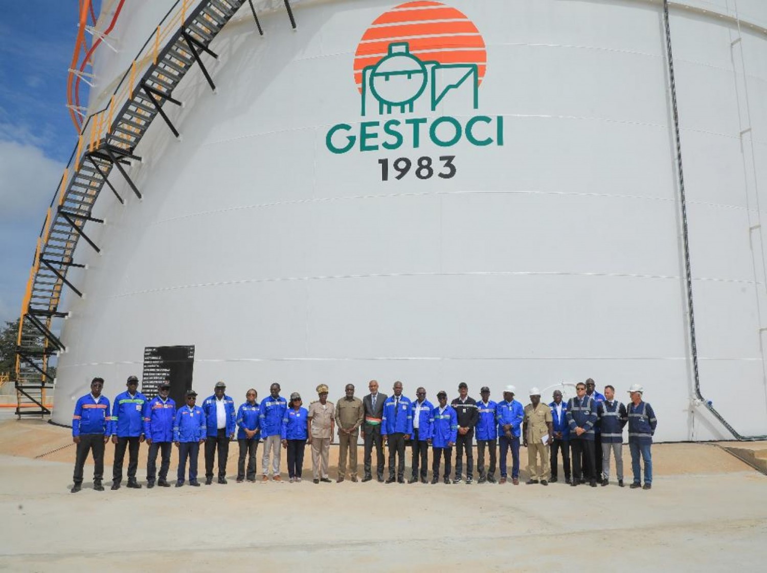 Côte d'Ivoire : Mise en service d'un réservoir de Super au dépôt de la GESTOCI à Yamoussoukro