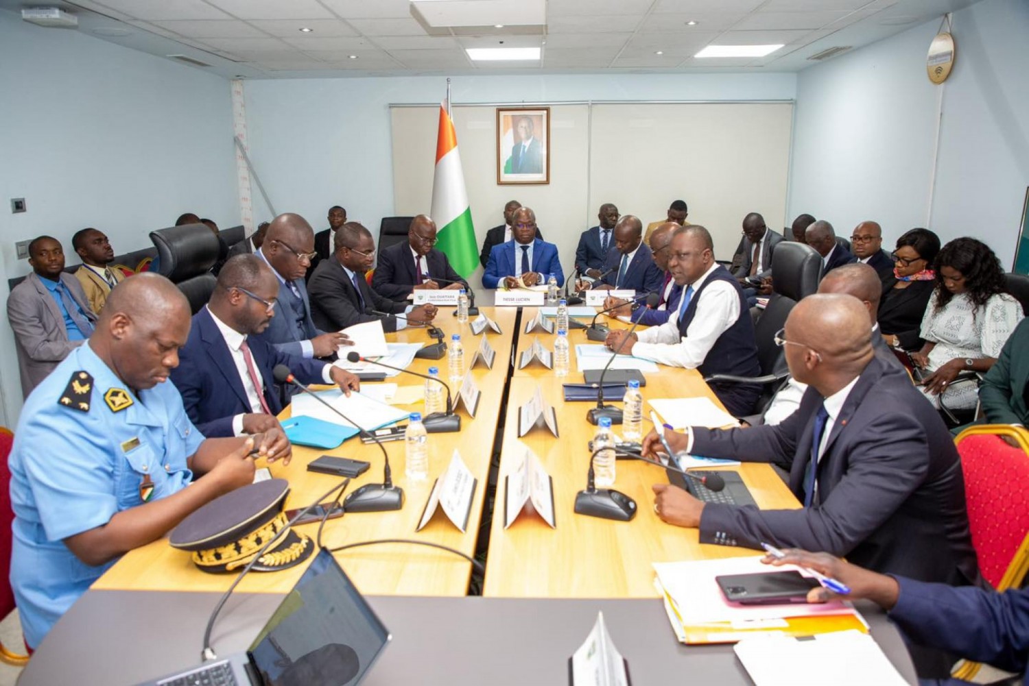 Côte d'Ivoire : CAN 2023, réunion conjointe entre les Ministres Amédé Kouakou et Amadou Koné sur le Transport et la Mobilité urbaine pendant la compétition