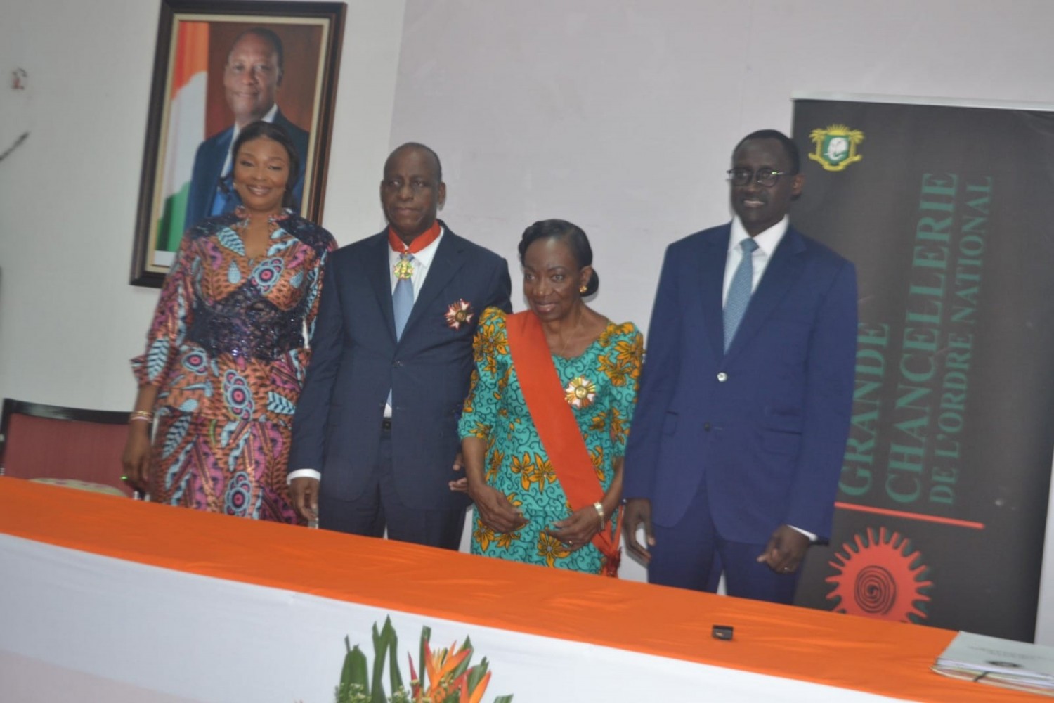 Côte d'Ivoire : Grande Chancellerie, Henriette Diabaté passe officiellement la main à Ally Coulibaly