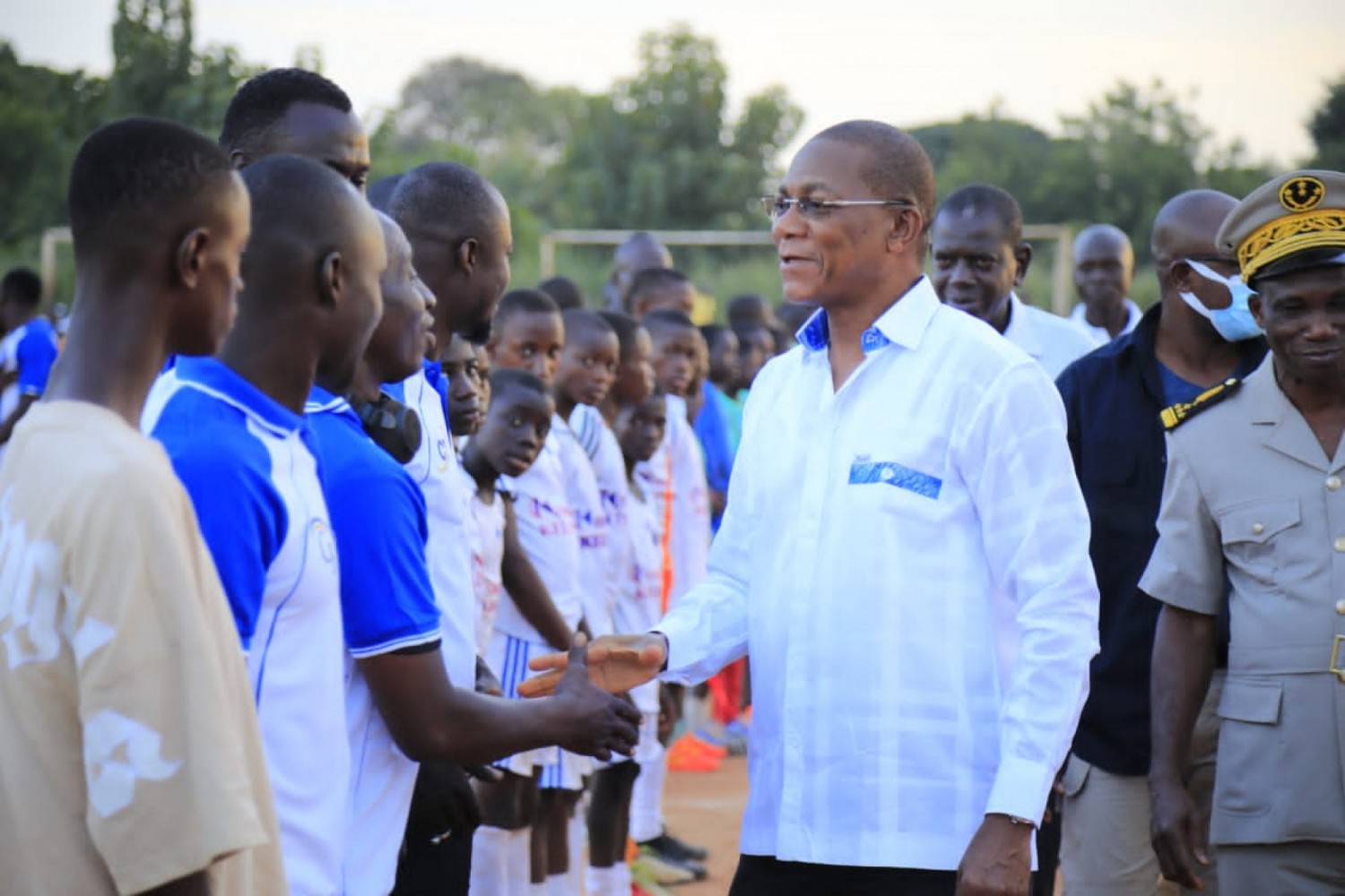 Côte d'Ivoire : Tournoi Children Of Africa dans la Bagoué, Bruno Koné sensibilise à la pratique du sport