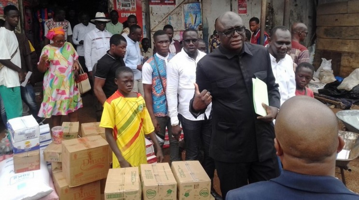 Côte d'Ivoire : Bouaké, le DR du commerce en visite inopinée dans des commerces pour le contrôle des prix des marchandises