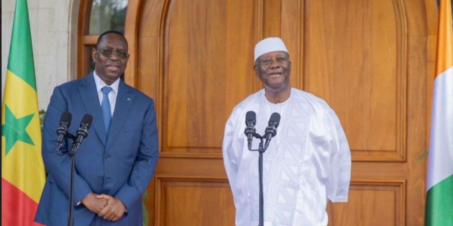 Côte d'Ivoire-Sénégal : Séduit par la transformation d'Abidjan, Macky Sall salue le travail d'Alassane Ouattara
