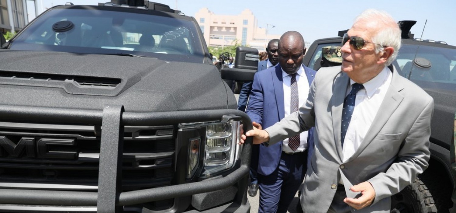 Ghana : L'UE offre 105 véhicules militaires blindés aux GAF pour sécuriser le nord et contre le terrorisme