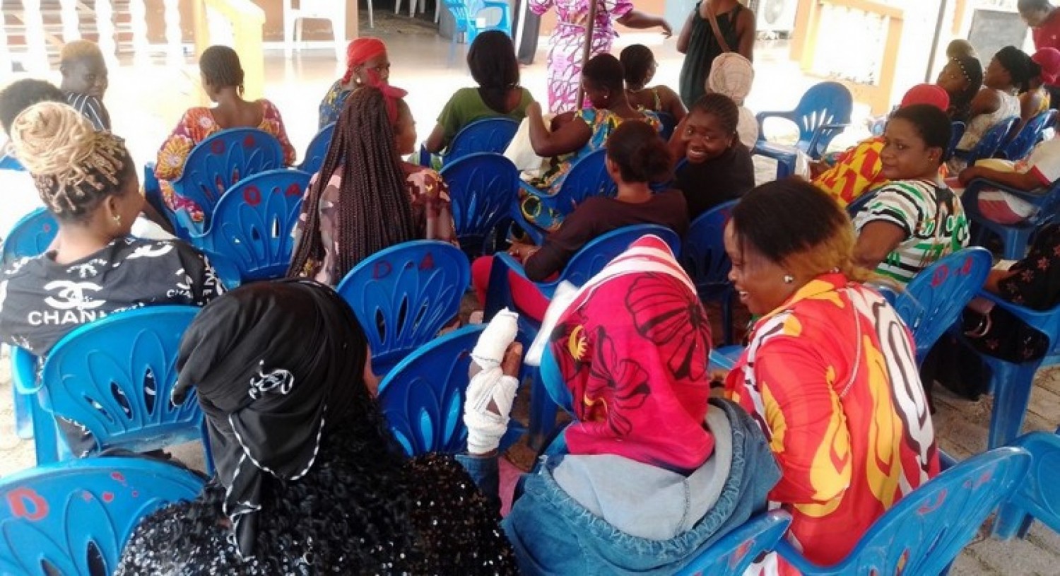 Côte d'Ivoire : Bouaké, octobre rose à Enda Santé, des femmes Usagères de Drogue bénéficient du dépistage du cancer sein et du col de l'utérus
