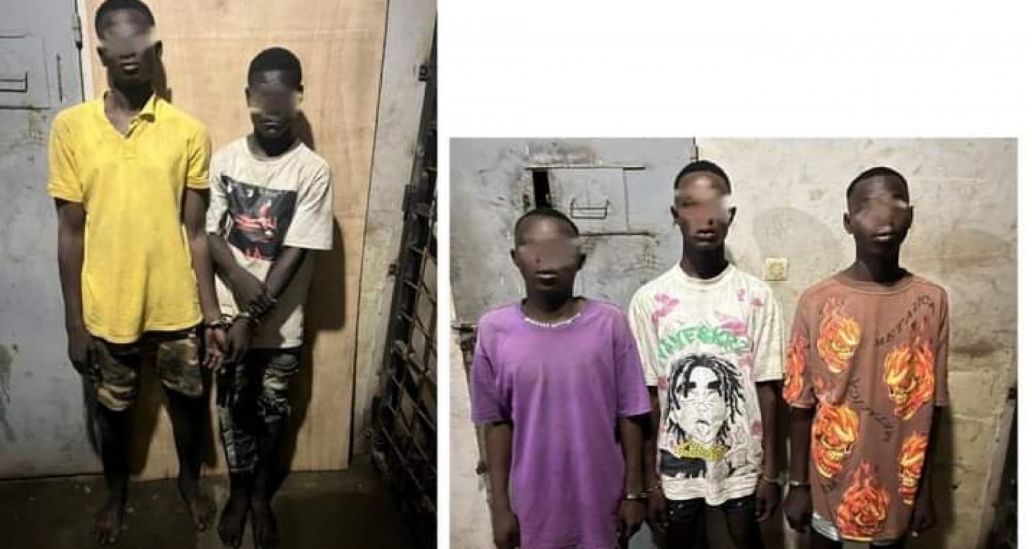 Côte d'Ivoire : Bouaké, démantèlement d'un dangereux gang de voleurs  : Quatre arrestations et des aveux