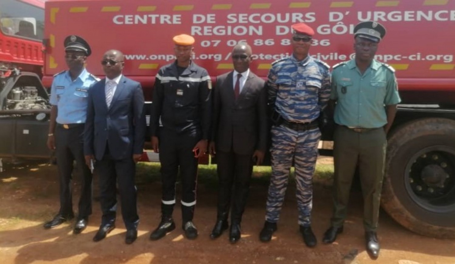 Côte d'Ivoire : Nouvelle acquisition d'un camion-citerne incendie de 12.000 litres dans le Gôh-Djiboua