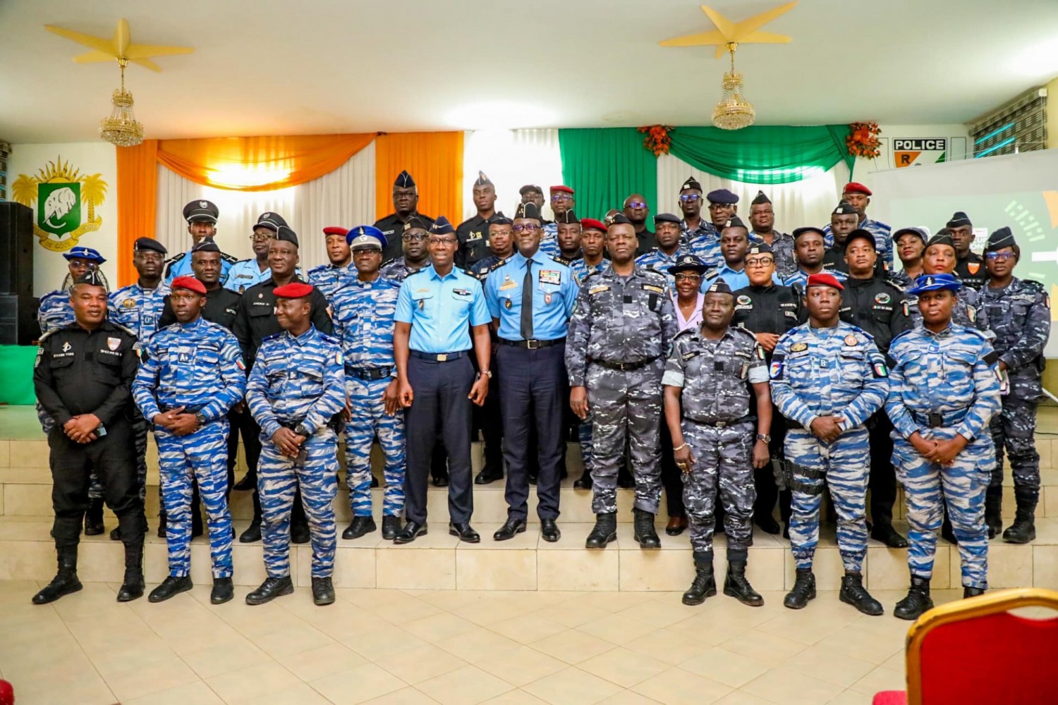 Côte d'Ivoire : CAN 2023, à l'issue des tests effectués, le DG de la Police incite ses collaborateurs à redoubler d'efforts