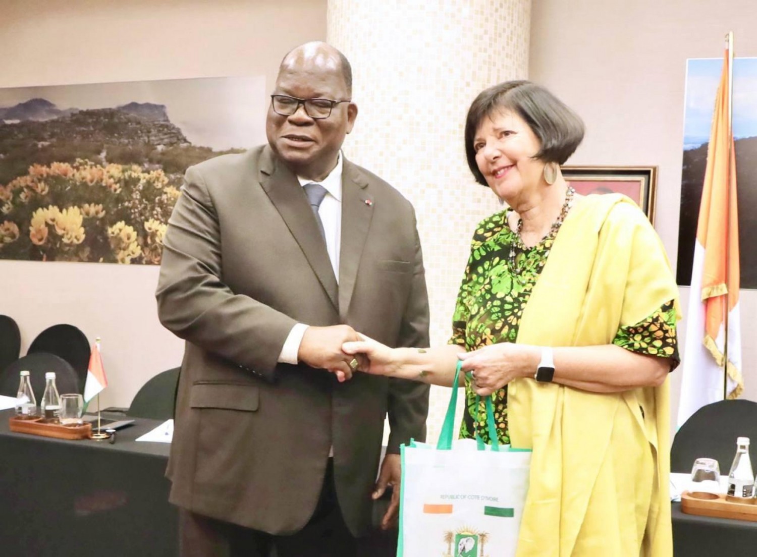 Côte d'Ivoire : Mise en œuvre du Mémorandum d'Entente Forestier signé en juillet 2022, Abidjan obtient l'adhésion totale des Sud-africains