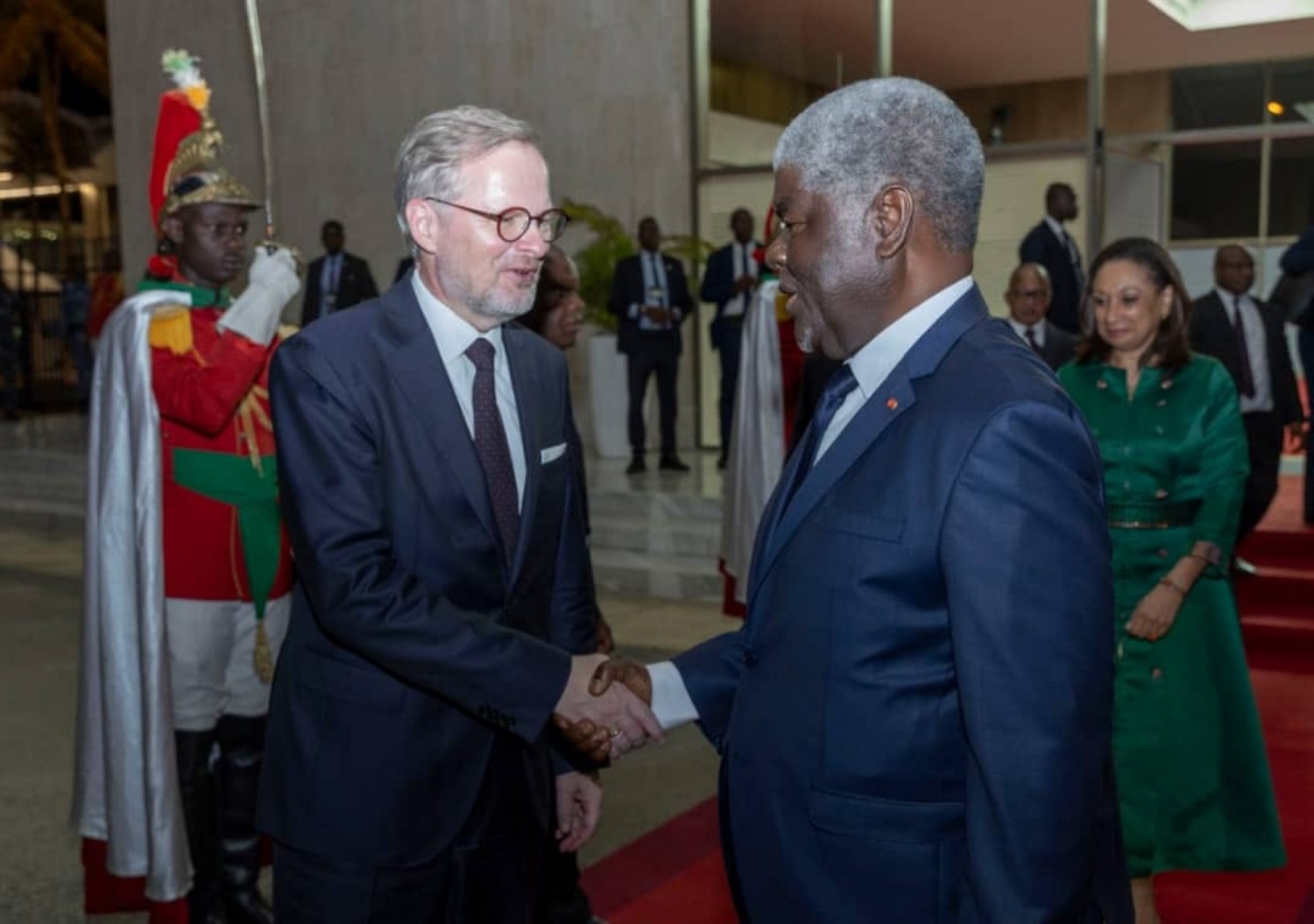Côte d'Ivoire : Le premier Ministre Tchèque Petr Fiala à Abidjan pour le forum d'affaires tchéco-ivoirien