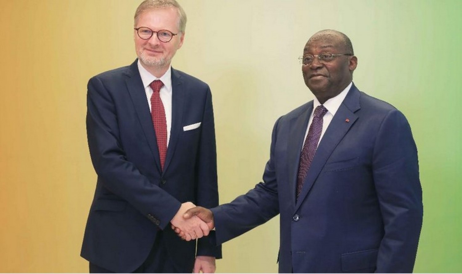 Côte d'Ivoire : En visite à Abidjan, le Premier ministre tchèque évoque plusieurs pistes de coopérations économiques durables avec Tiémoko Koné
