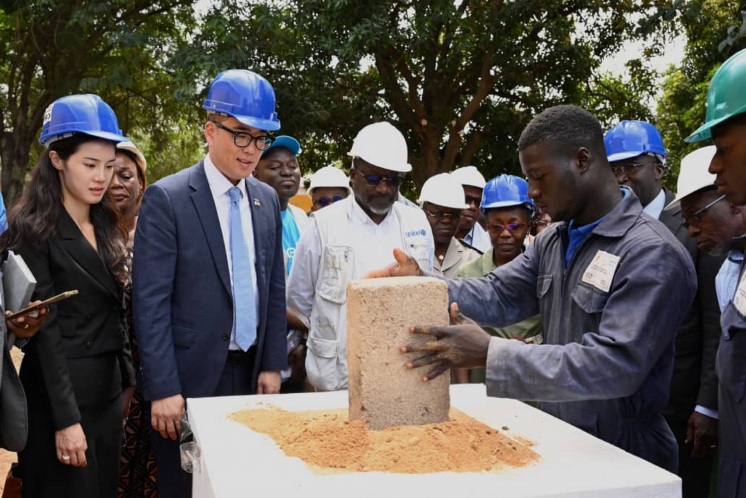 Côte d'Ivoire : Éducation et santé pour tous, l'UNICEF et KOICA lancent les travaux de construction d'importantes infrastructures à Boundiali