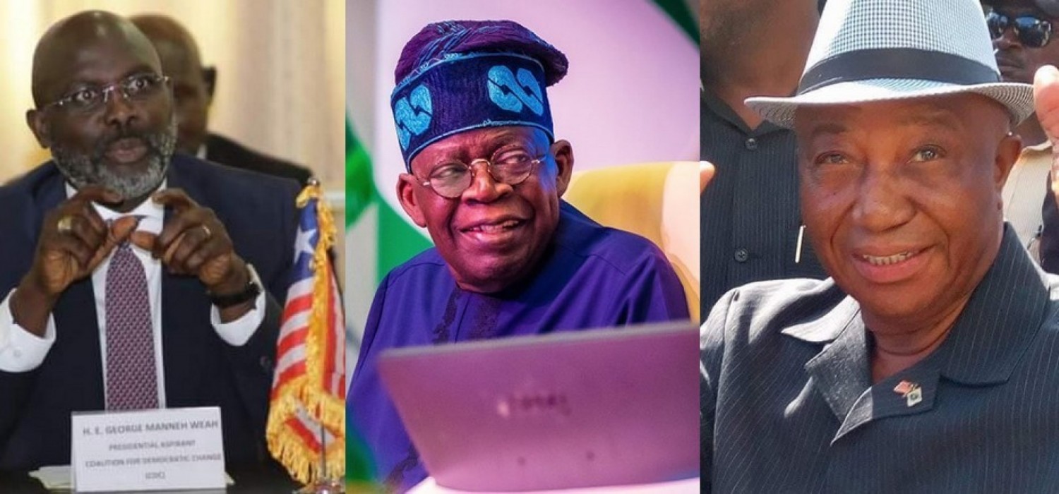 Nigeria-Liberia : Tinubu félicite Weah pour avoir respecté la volonté du peuple et exhorte Boakai à l'union