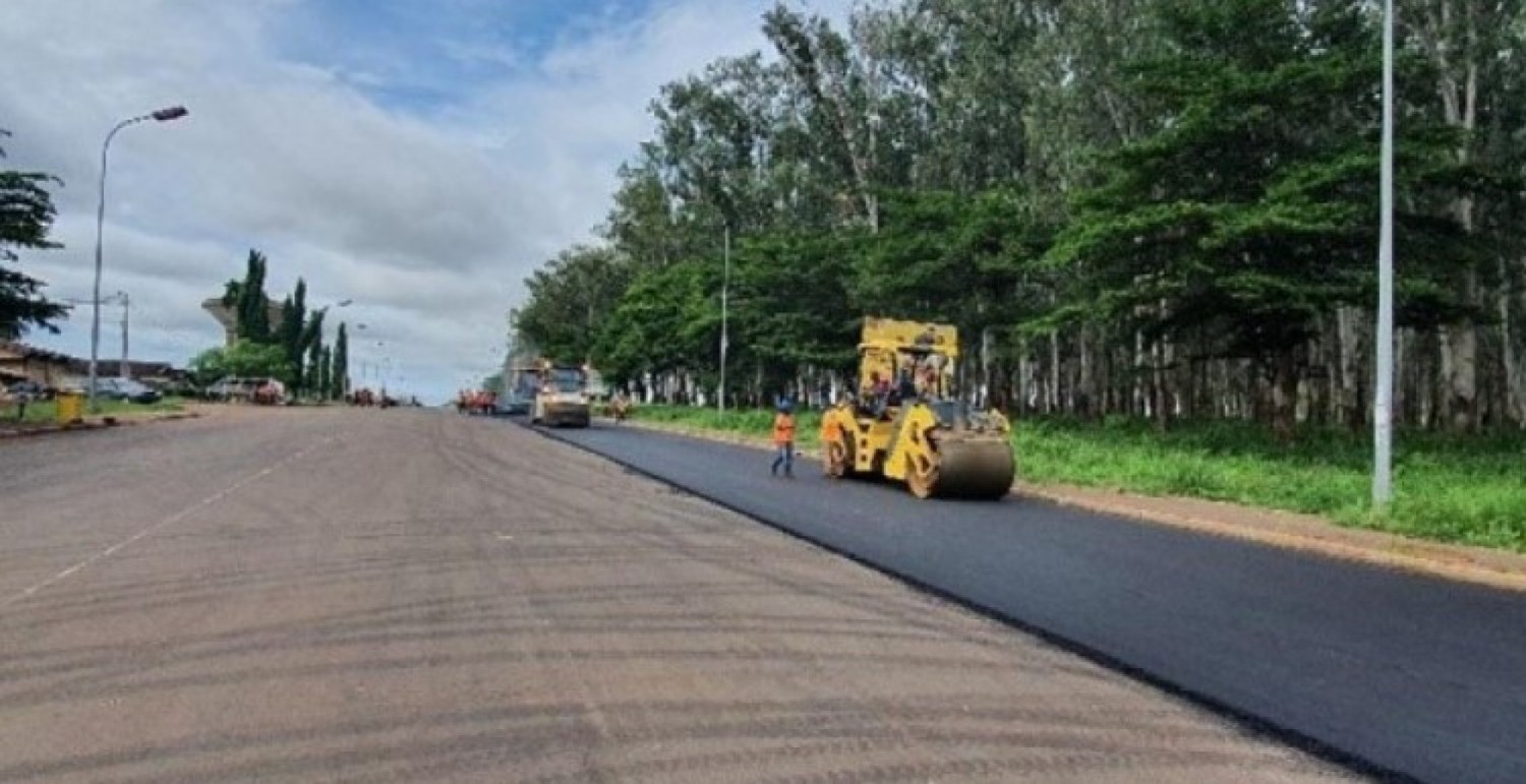 Côte d'Ivoire : Réhabilitation  des voies à Yamoussoukro, un taux de réalisation estimé à 80% selon le BNETD