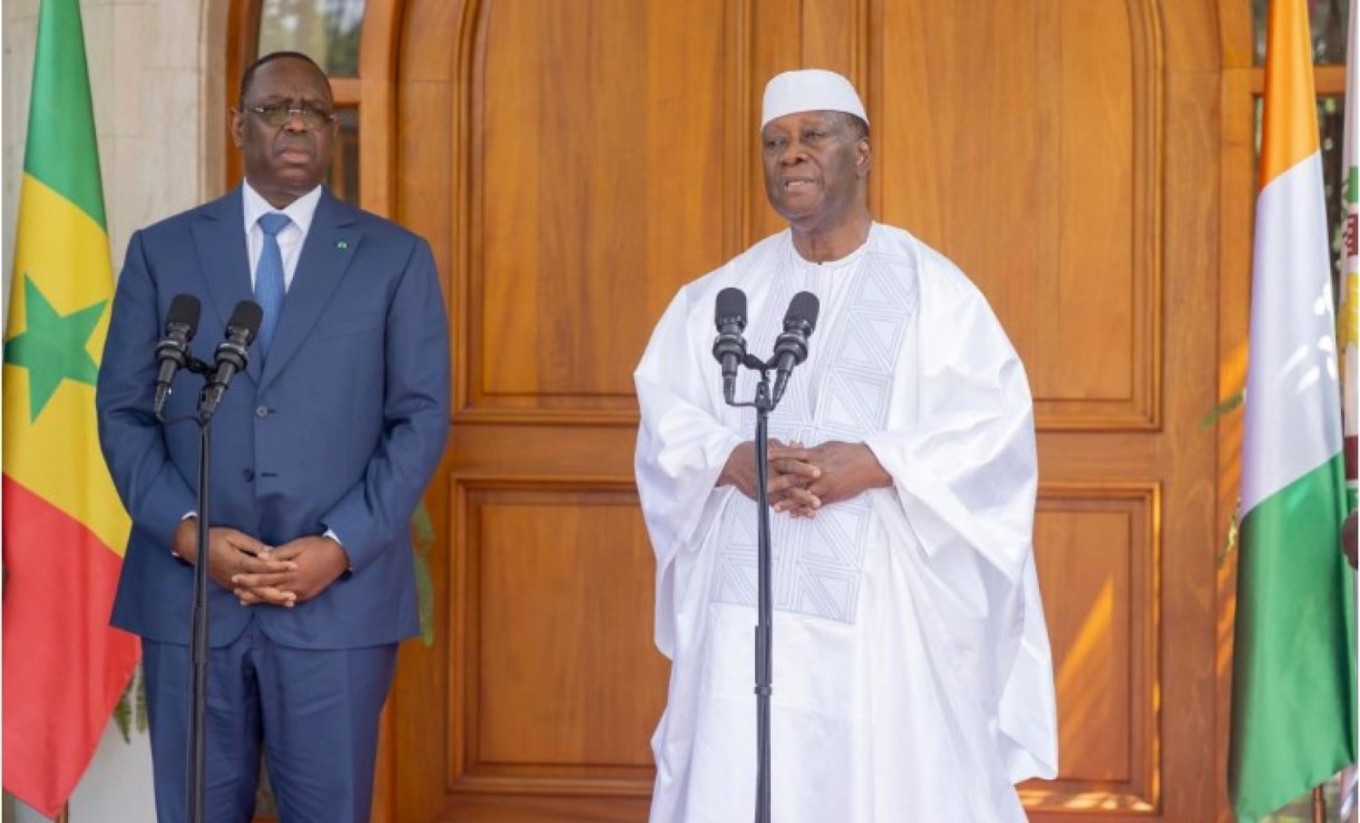 Côte d'Ivoire : CAN 2023, Ouattara prédit une finale entre éléphants et  lions du Sénégal