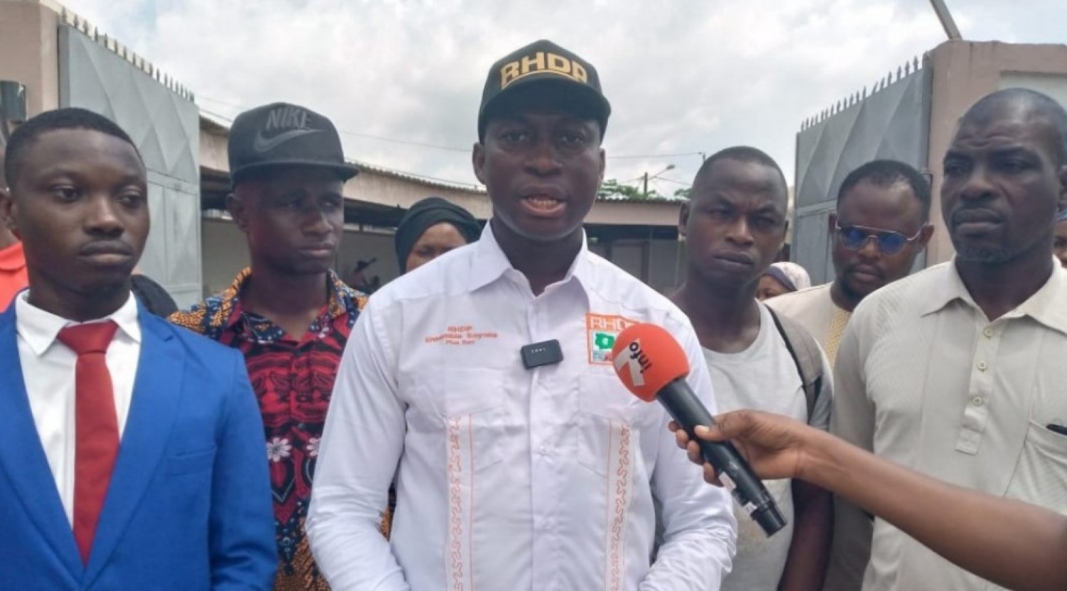 Côte d'Ivoire : Élection presidence jeunesse RHDP, le candidat Traoré Moussa   entend travailler en symbiose avec son parti pour conserver le pouvoir d'État
