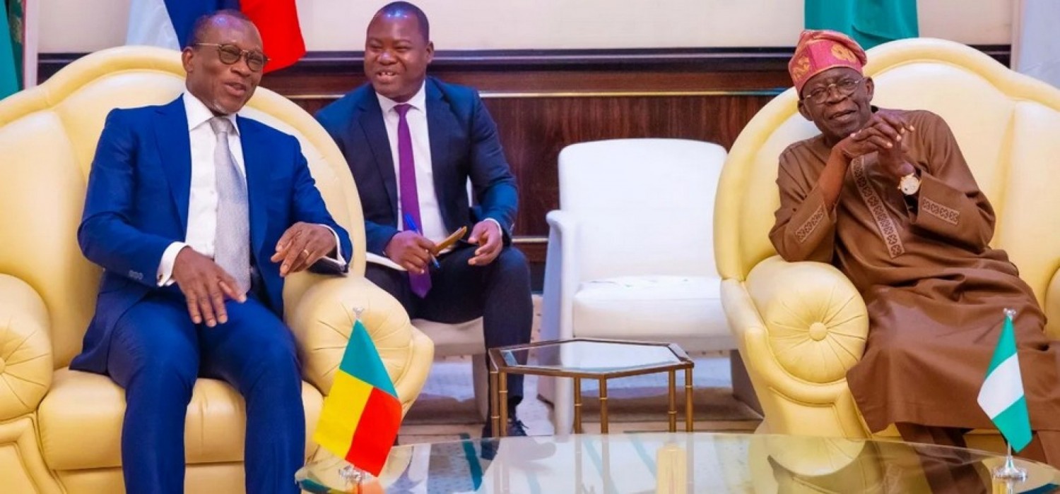 Nigeria-Benin : Talon chez Tinubu pour relations bilatérales avant le sommet de la CEDEAO