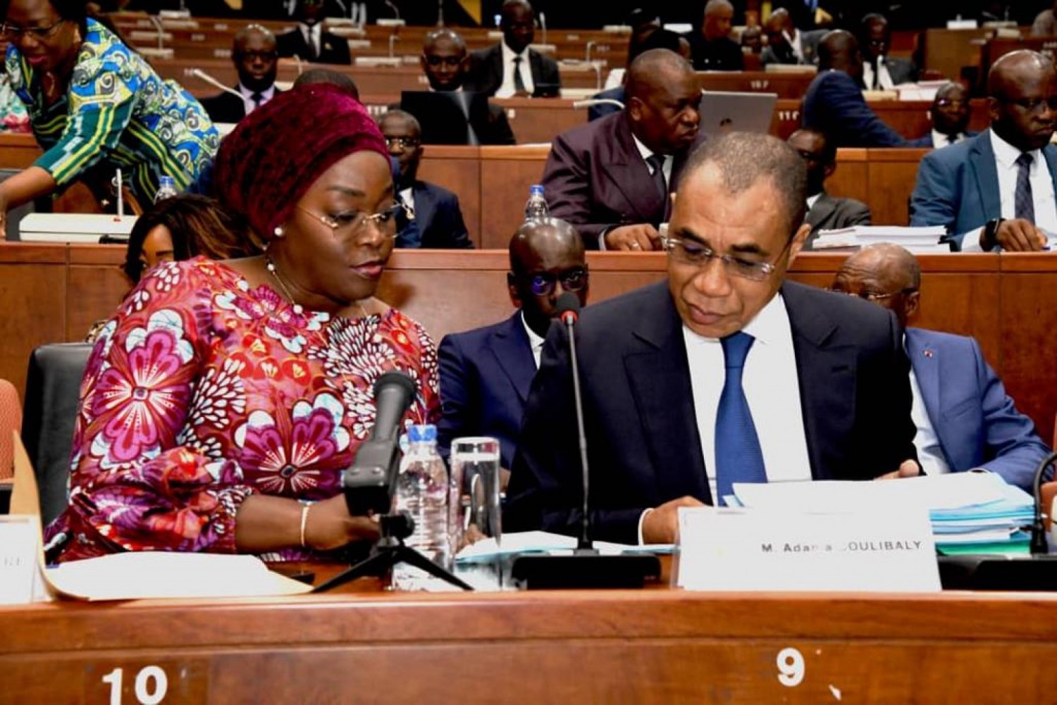 Côte d'Ivoire : Présentation de trois projets de loi à Yamoussoukro, les Sénateurs donnent un triple quitus  au Ministre Adama Coulibaly