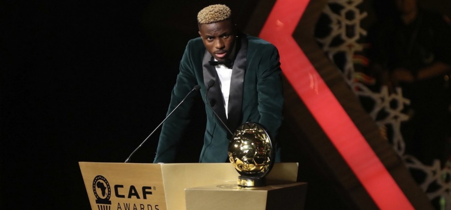 Afrique :  CAF Awards 2023, Victor Osimhen élu Ballon d'or