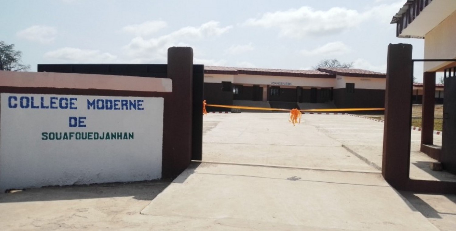Côte d'Ivoire : Un village de Sakassou bénéficie d'un collège, pour Ahoutou, c'est un « signe de modernité »