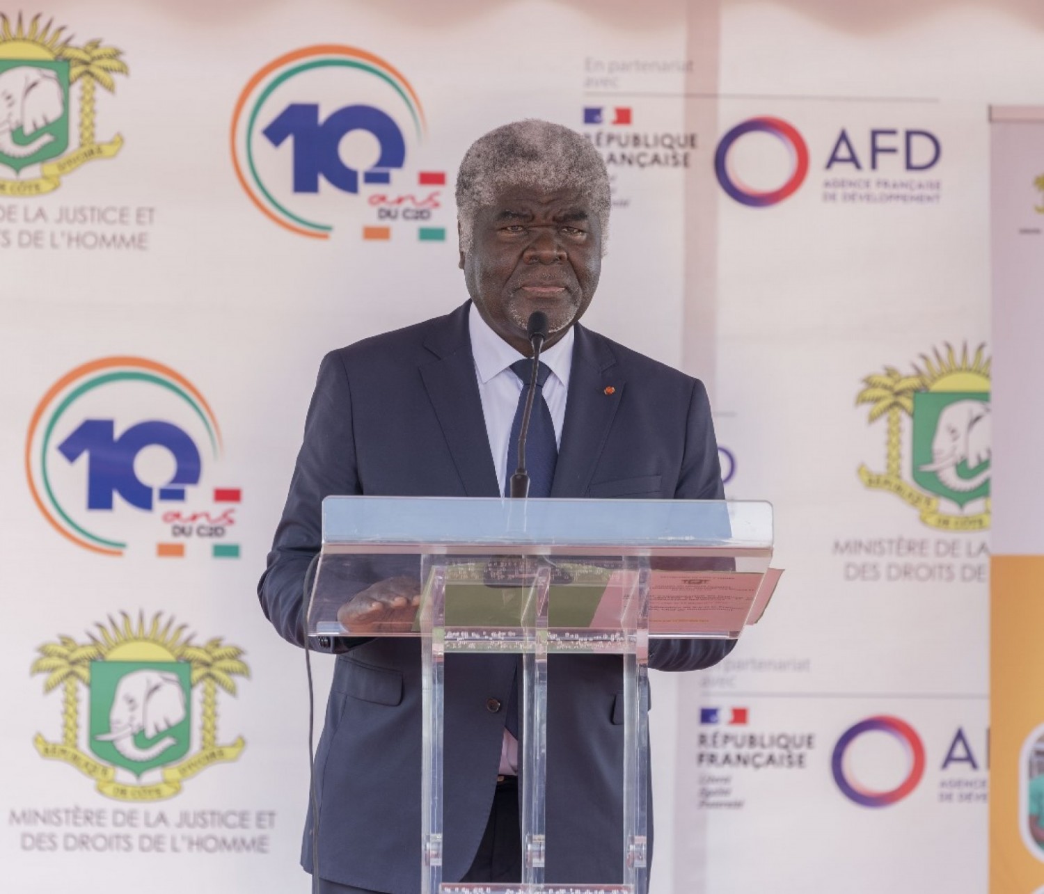 Côte d'Ivoire :  3e C2D, le gouvernement et l'AFD signent la convention d'acceptation de la justice d'un montant de 24,5 milliards