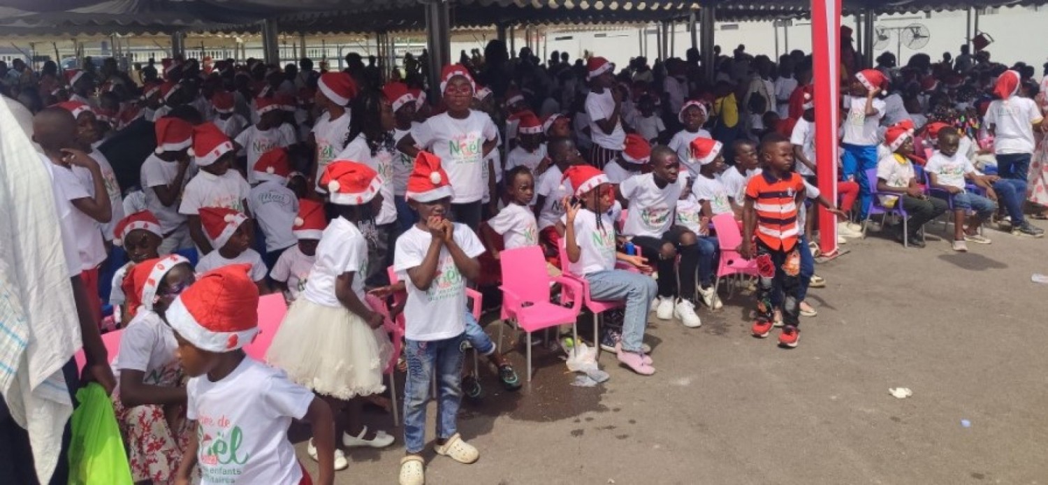 Côte d'Ivoire :    Fête de Noël, l'Association des épouses des militaires couvre de présents les enfants des soldats