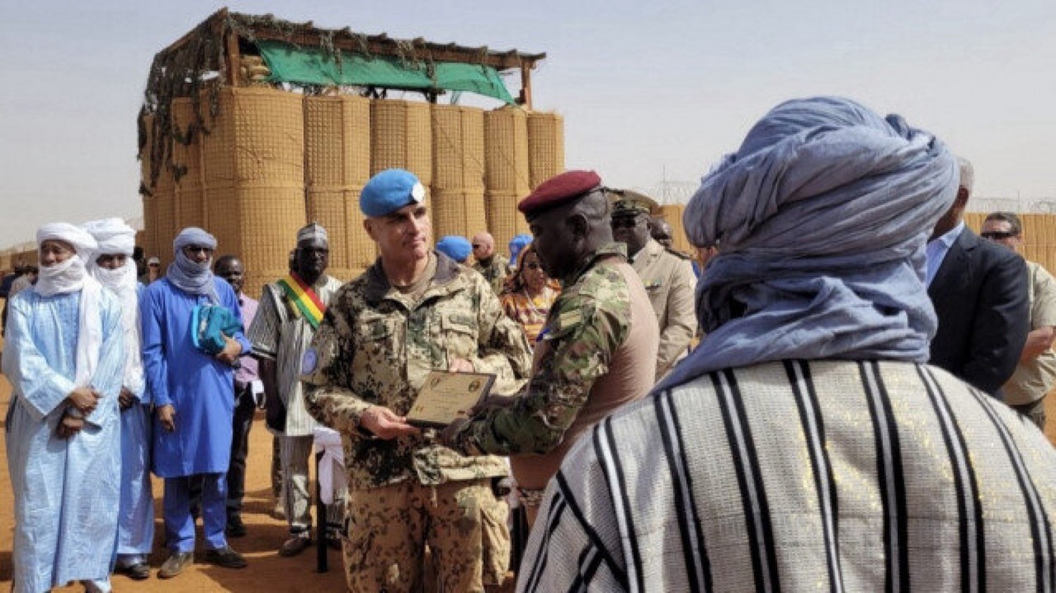 Mali : La Minusma transfère aux Famas le camp de Tombouctou