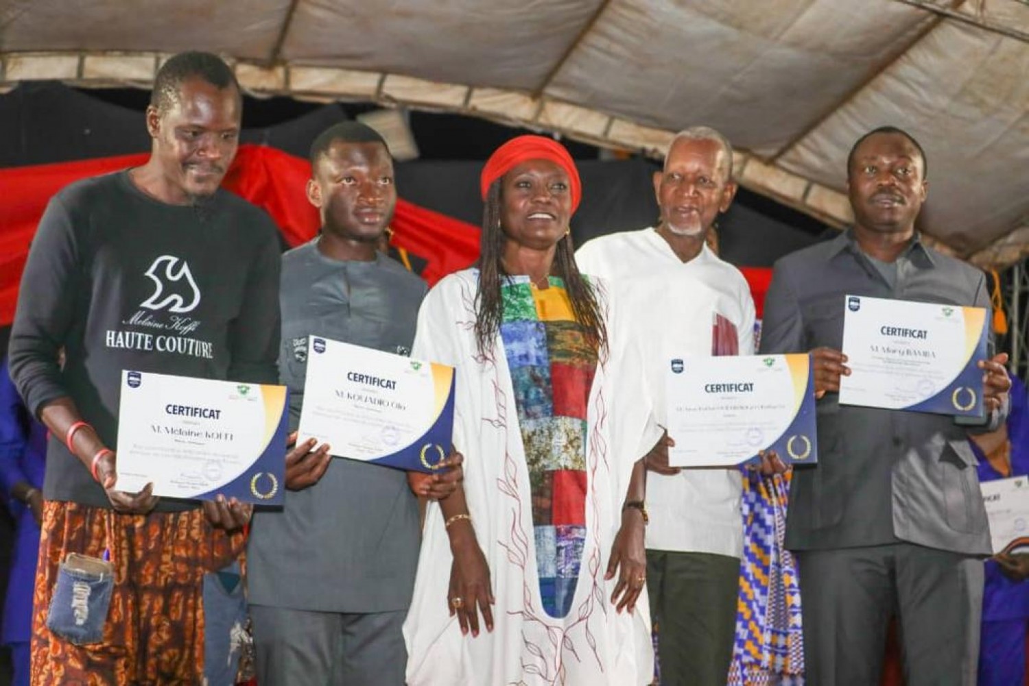 Côte d'Ivoire : Boundiali, Mariatou Koné fait don d'un terrain de 1000 m2 à la chambre des métiers pour la construction d'un centre artisanal