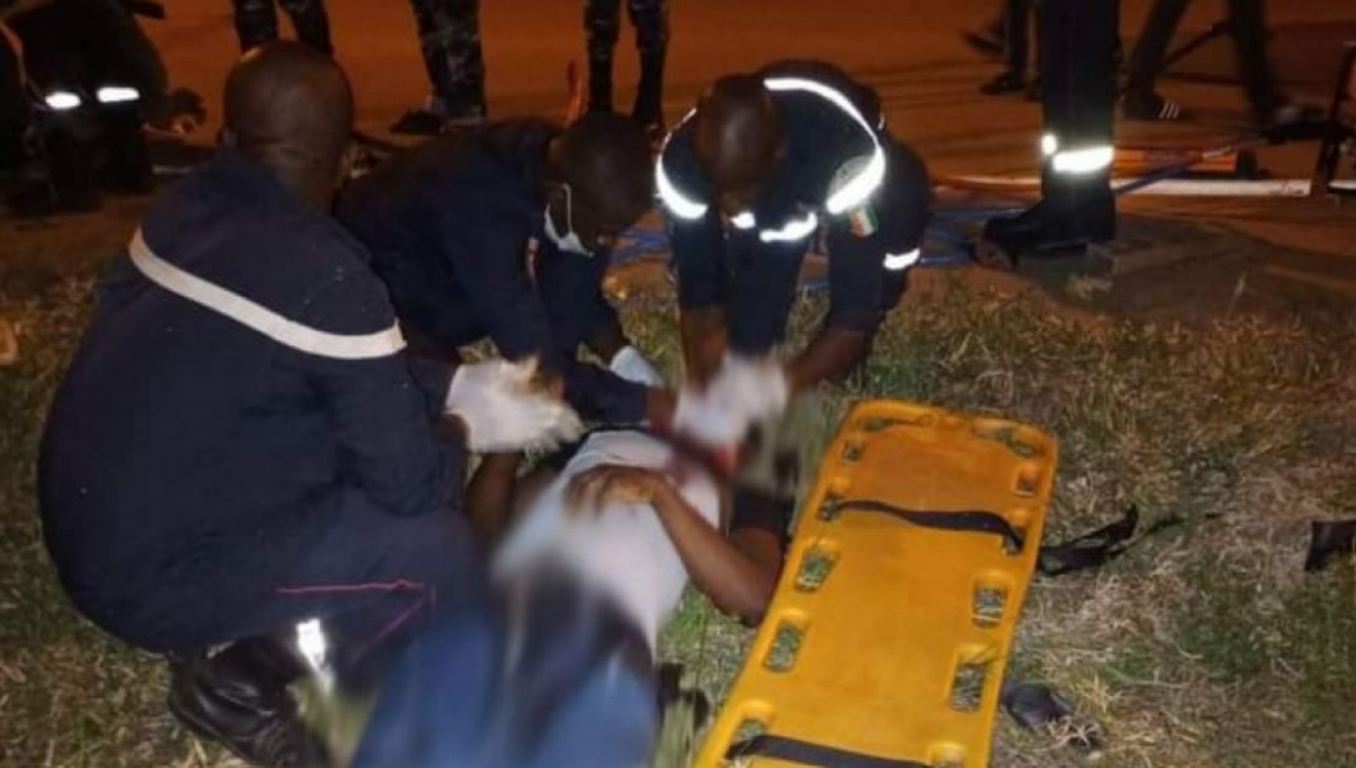Côte d'Ivoire : Grand Bassam, collision tragique entre un car de transport et un camion roulant au gaz, 01 morts et des blessés