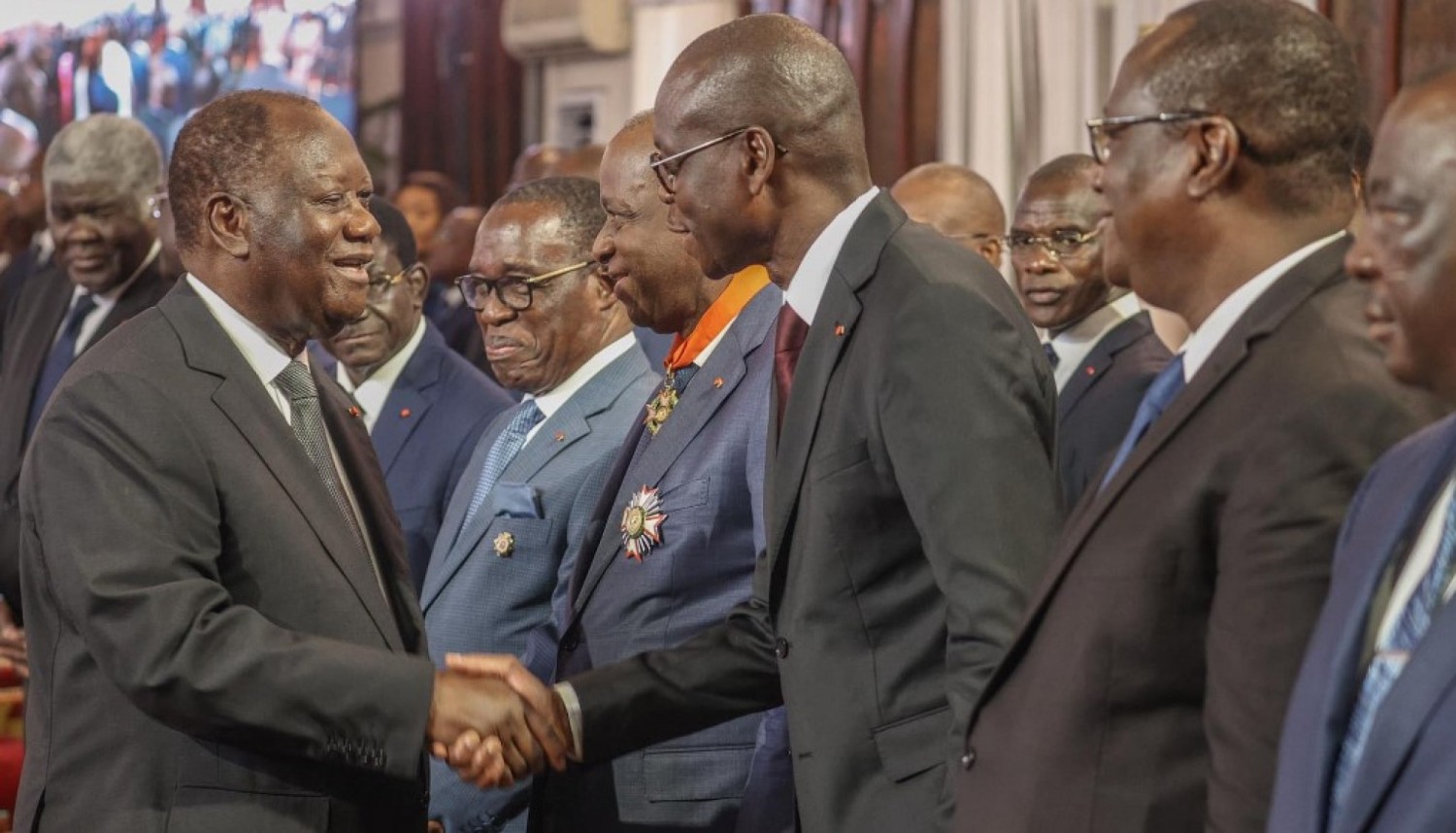 Côte d'Ivoire: Ouattara aux présidents d'institutions : « Je continuerai à faire du dialogue le maître mot de mon action à la tête de l'État   »