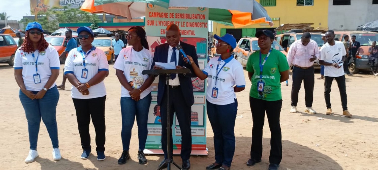 Côte d'Ivoire : Promotion de l'hygiène et de la salubrité, le D.G de l'INHP enseigne les règles de bonnes pratiques aux populations de Bingerville