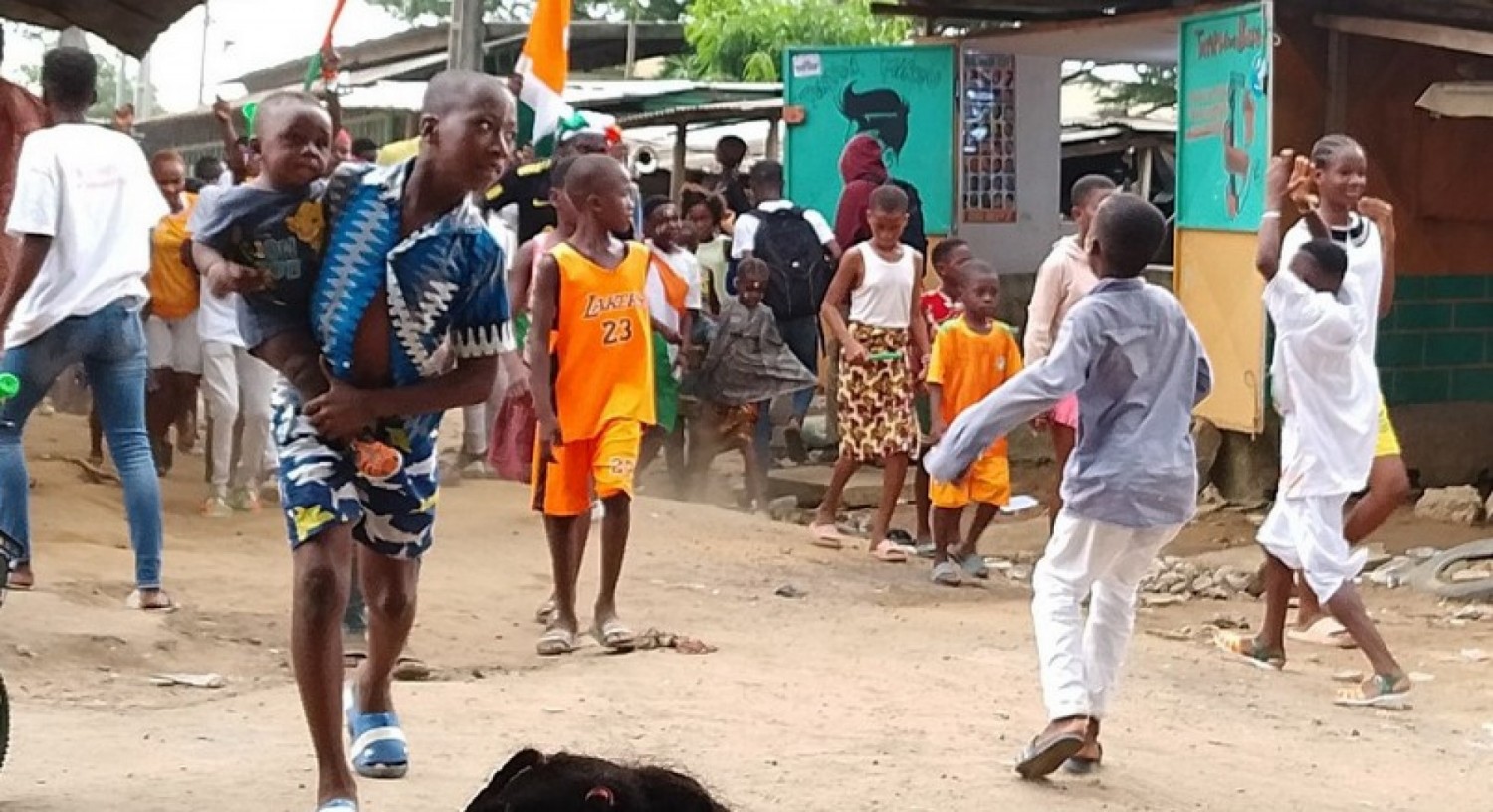 Côte d'Ivoire : Yopougon, épicentre de la ferveur, plongée dans l'effervescence de la CAN 2023 avant le match des éléphants