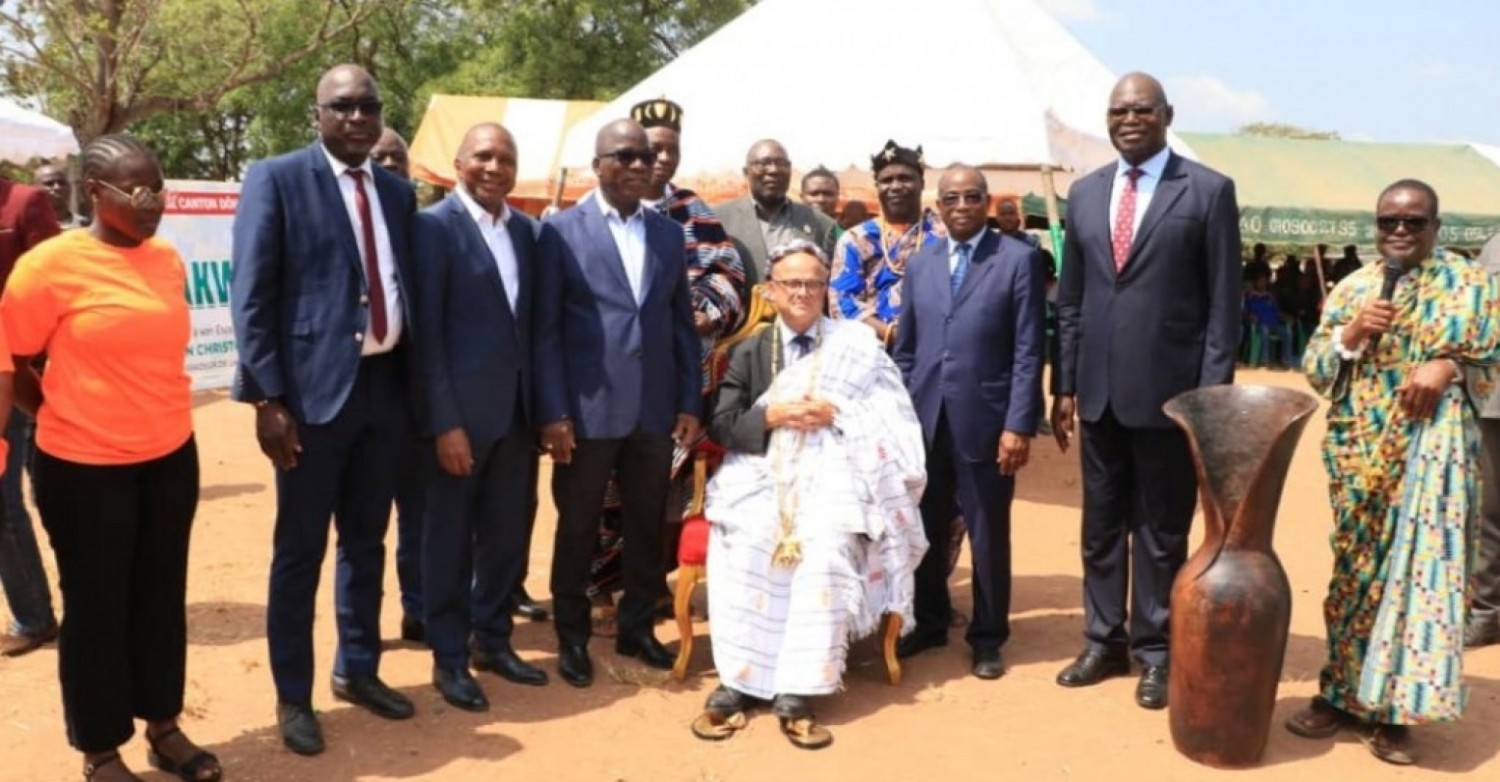 Côte d'Ivoire : L'ambassade de France s'engage aux côtés des acteurs du vivrier du canton Dohoun dans la sous-préfecture de Bouaké