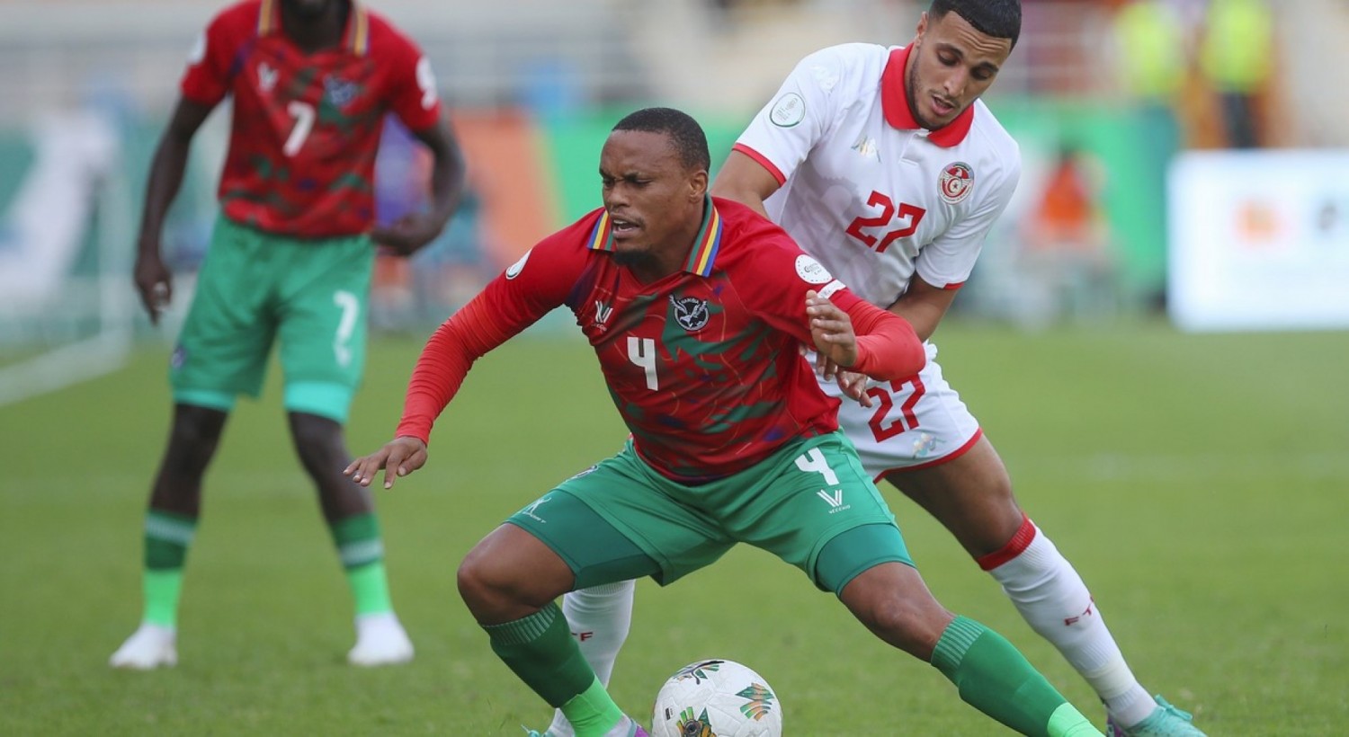 CAN 2023 : La Namibie bat la Tunisie 1 à 0 à Korhogo, première victoire namibienne en CAN