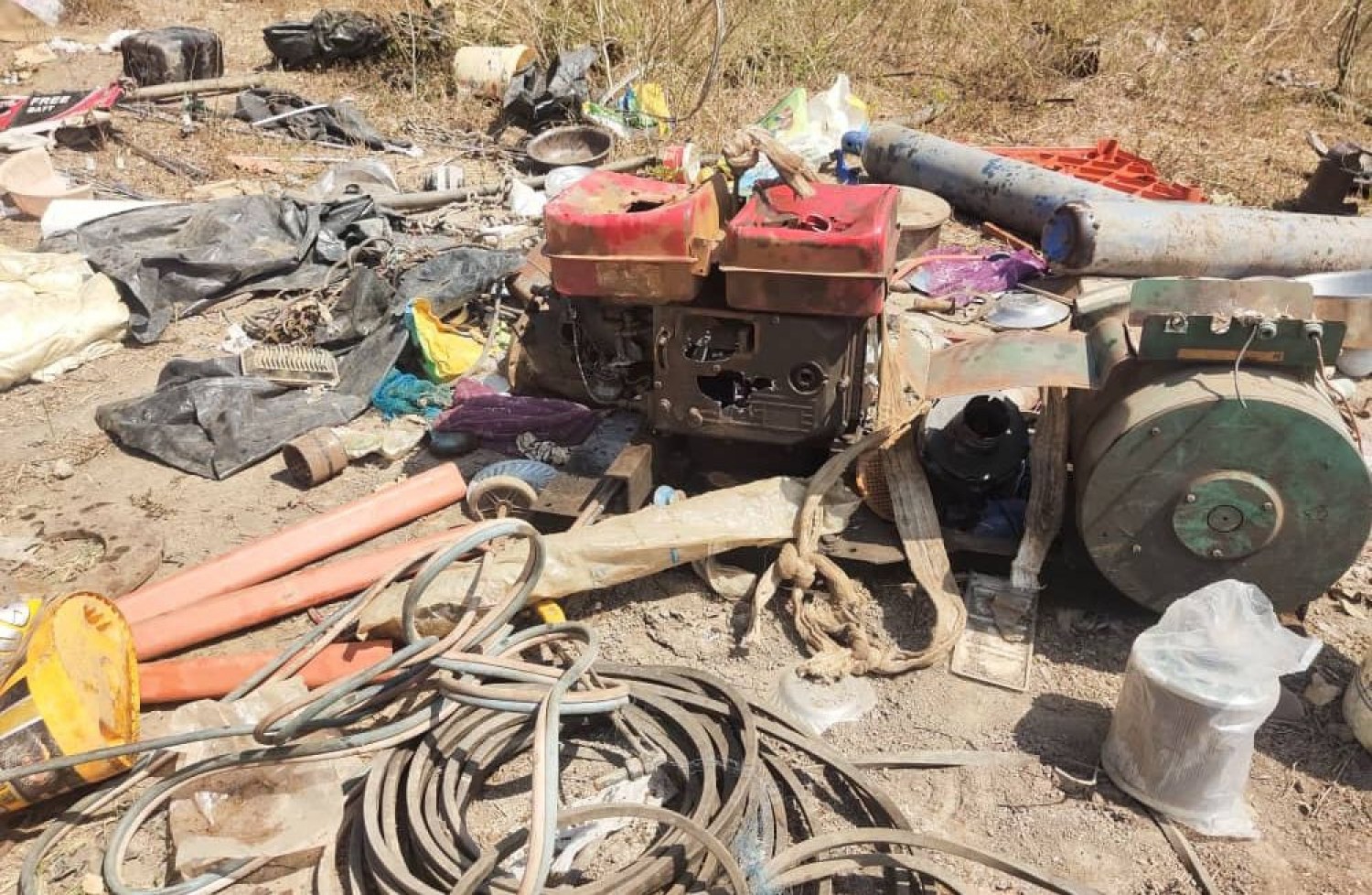 Côte d'Ivoire : Niakara, des jeunes saccagent le matériel d'une société d'exploitation minière et font des blessés