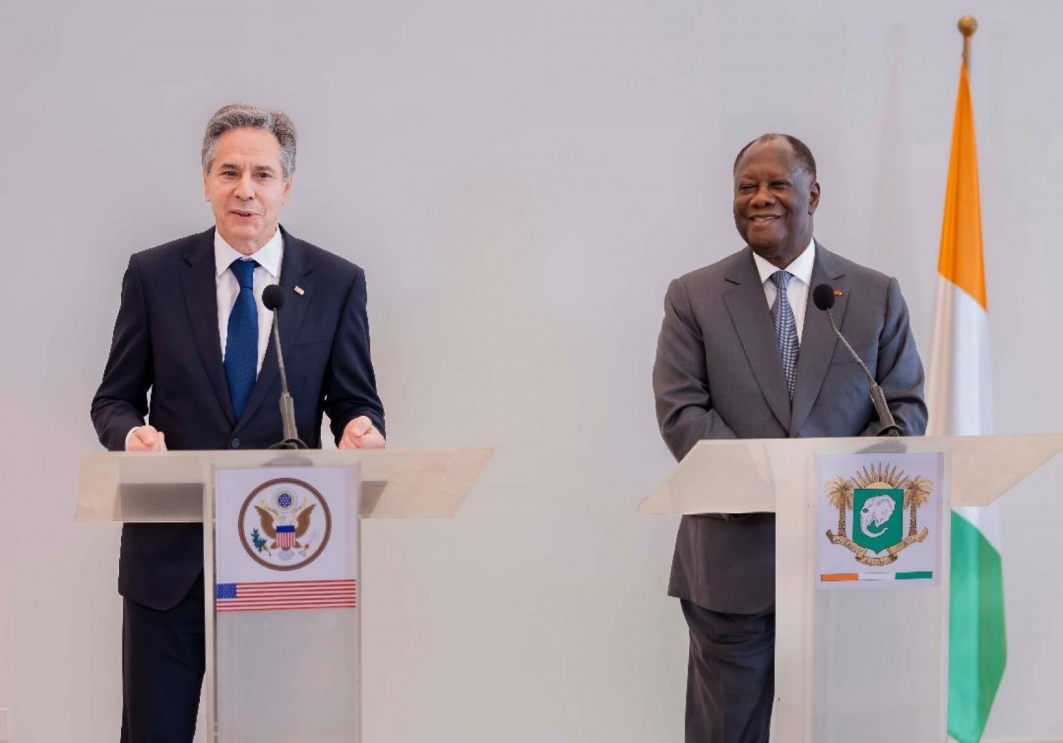 Côte d'Ivoire-USA : De passage à Abidjan, Anthony Blinken annonce de bonnes nouvelles pour le Pays
