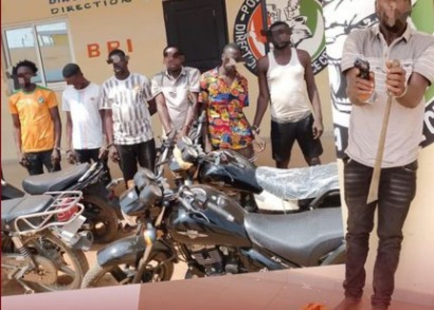 Côte d'Ivoire : La BRI  démantèle un présumé gang spécialisé dans les vols d'engins à deux roues démantelé à Yamoussoukro