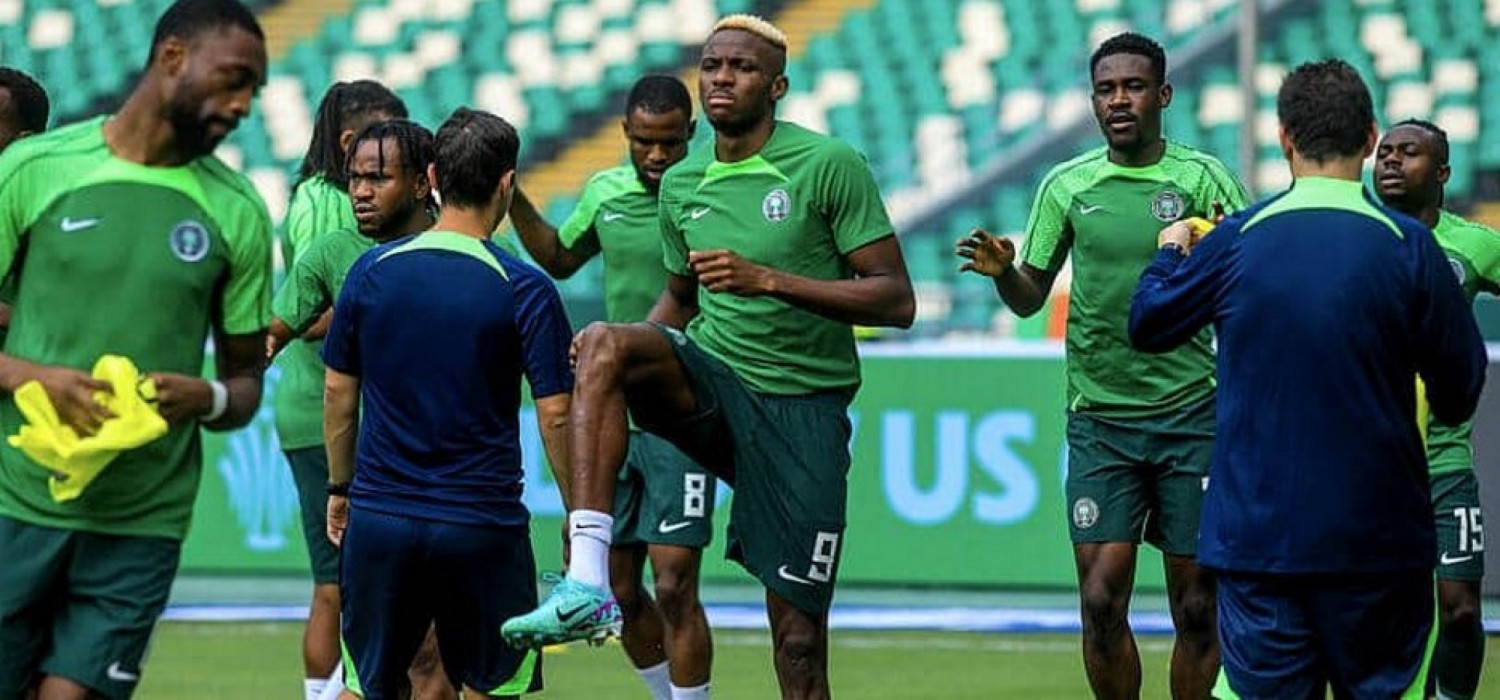 Nigeria :  CAN 2023, soucis de primes pour les Super Eagles mais victoire visée face au Cameroun