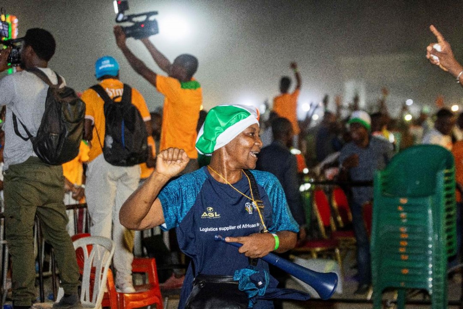 CAN 2023 : Les collaborateurs d'AGL créent l'effervescence dans les fanzones lors du match Côte d'Ivoire-Mali