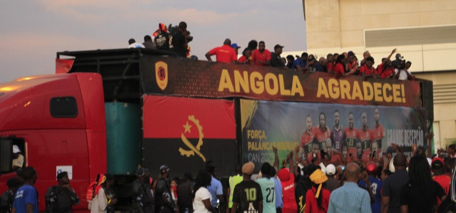 Angola :  CAN 2023, retour en liesse pour les joueurs, feu vert pour l'entraineur Gonçalves
