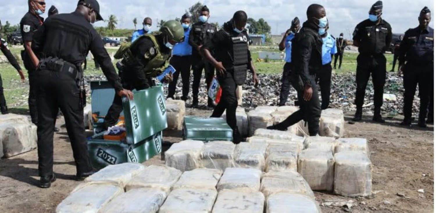 Côte d'Ivoire : Début du procès dans l'affaire de deux tonnes de cocaïnes saisies à Abidjan et à San Pedro en avril 2022, les aveux de l'un des cerveaux