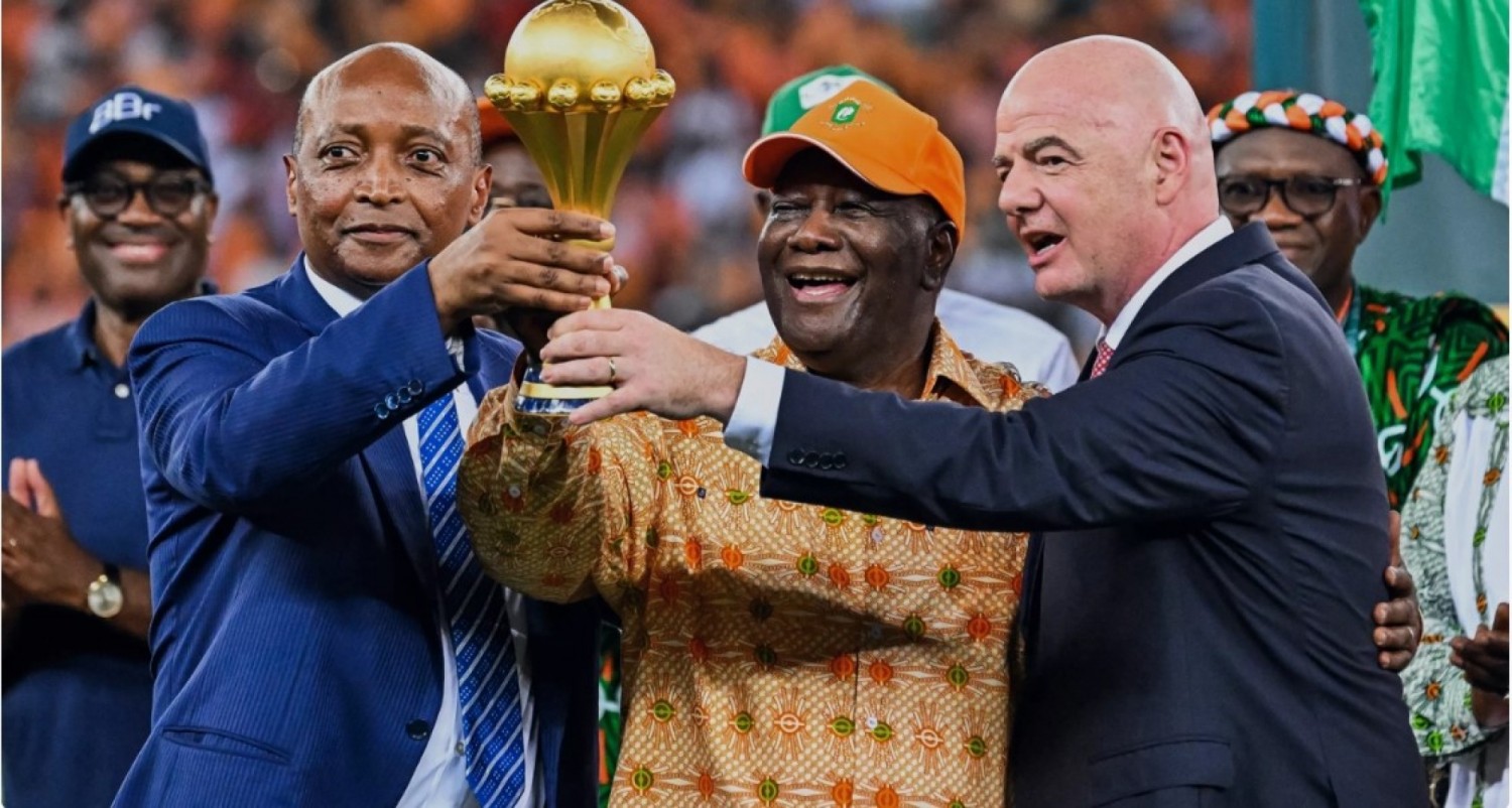 Côte d'Ivoire : Infantino président de la FIFA: « Cette compétition très réussie a  mis en valeur l'Afrique aux yeux du monde entier », voici le palmarès complet des récompenses de  la CAF