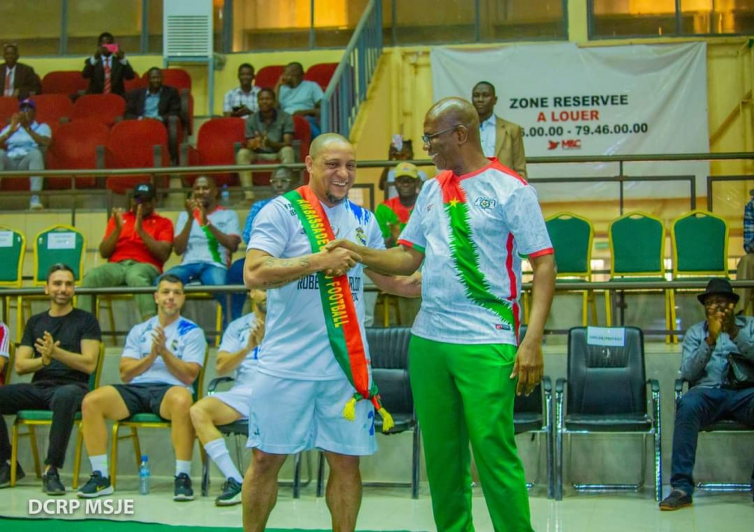 Burkina Faso : L'ancien international Roberto Carlos fait Ambassadeur de football burkinabè