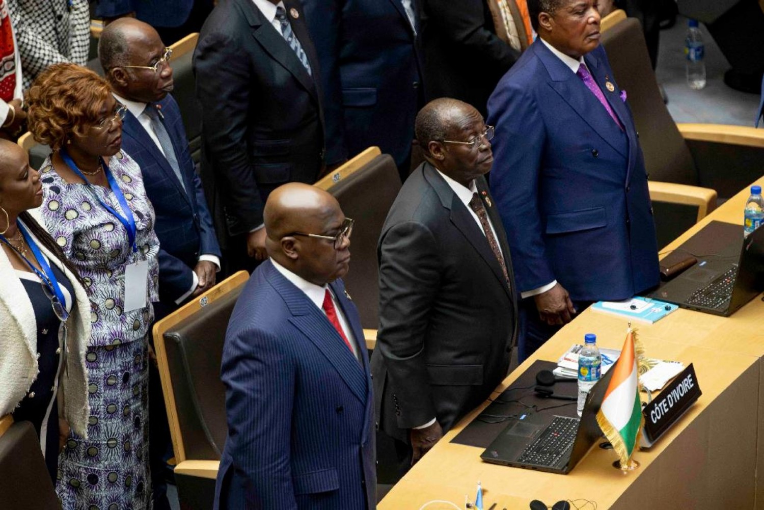 Côte d'Ivoire : Tiémoko Koné sur les pas du « champion » Alassane Ouattara au 37e Sommet de l'UA, El Ghazouani nouveau Président