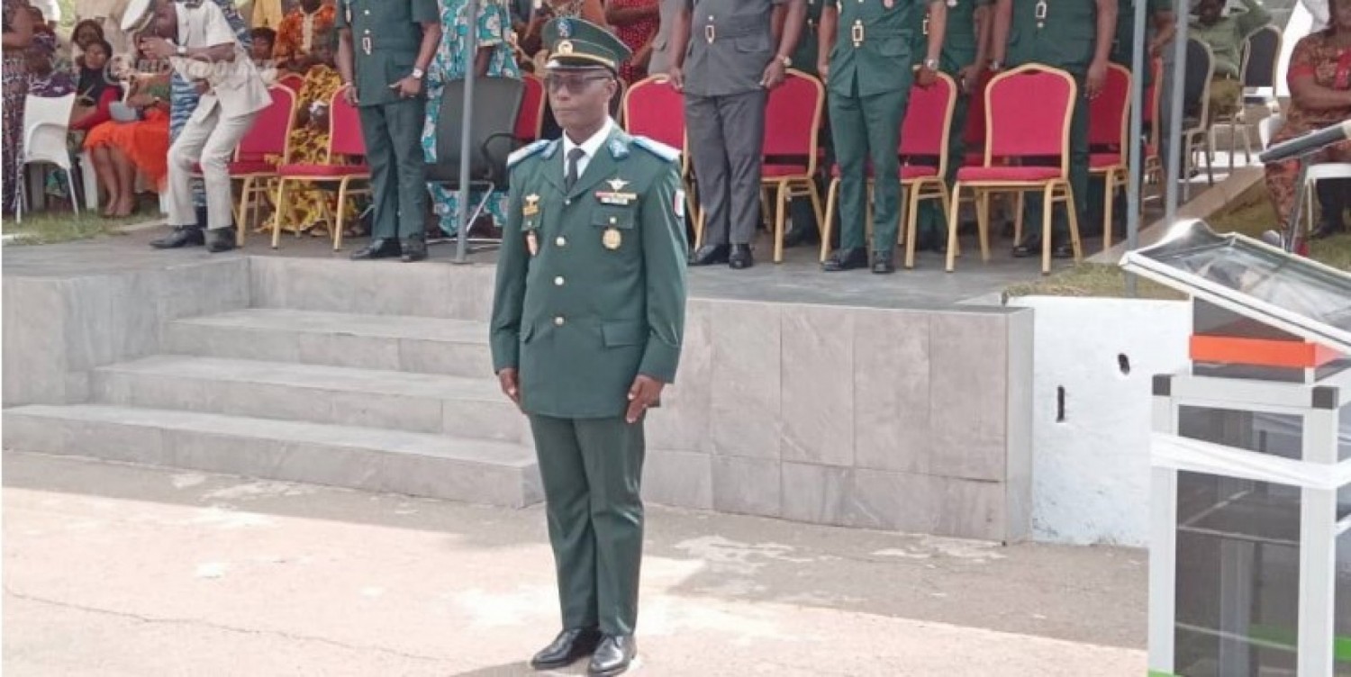 Côte d'Ivoire : Le Colonel Bilé Tanouché Séraphin désormais aux commandes de l'EMPT de Bingerville